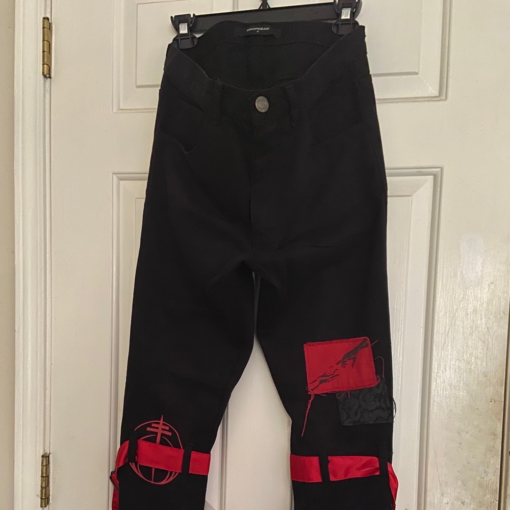 Drop Dead Fallen Denim Pants